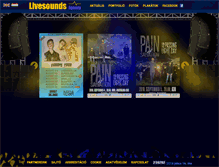 Tablet Screenshot of livesound.hu
